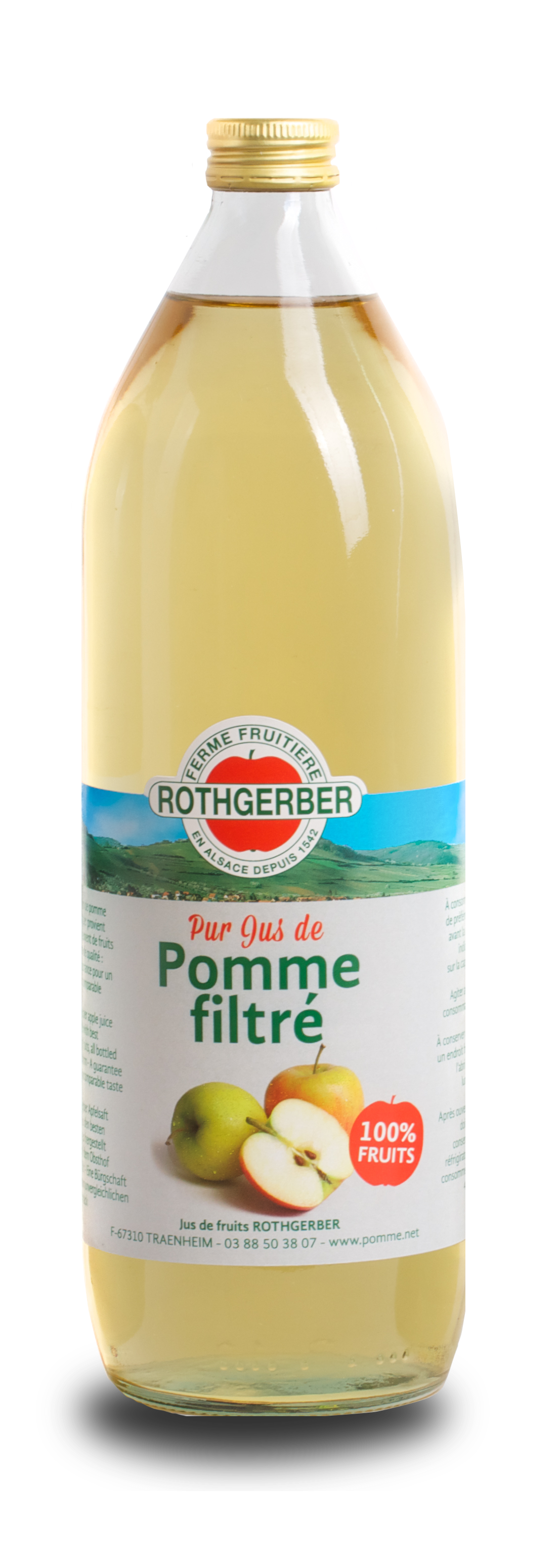 Jus de Pomme filtré